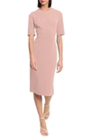 Donna Morgan Sheath Midi Dress In Shell Pink