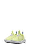 Nike Kids' Flex Runner 2 Slip-on Running Shoe In Citron/ Cobalt/ White/ Pink