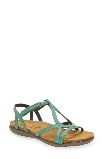 Naot Dorith Sandal In Soft Jade Leather