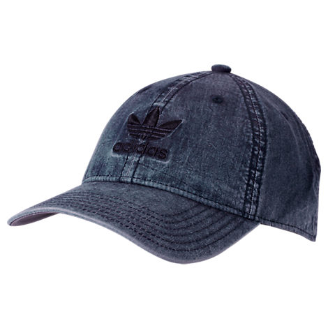 adidas originals precurved washed strapback hat