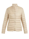 Moncler Oplae Quilted Down Jacket In Oatmeal-beige