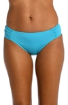 La Blanca Island Goddess Hipster Bikini Bottoms In Azul