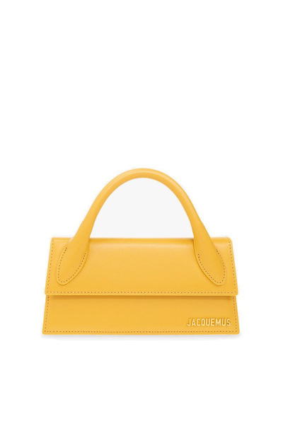 Jacquemus Le Chiquito Long Tote Bag In Yellow