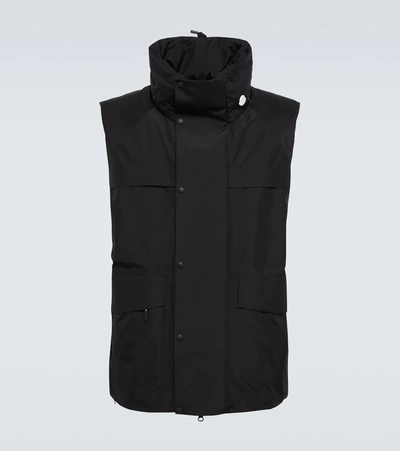 Moncler Genius 4 Moncler Hyke Vanil Parka Vest In Black