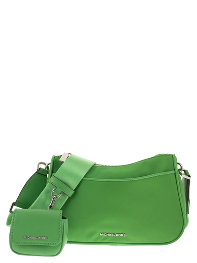 Michael Kors Jet Set Shoulder Bag In Green