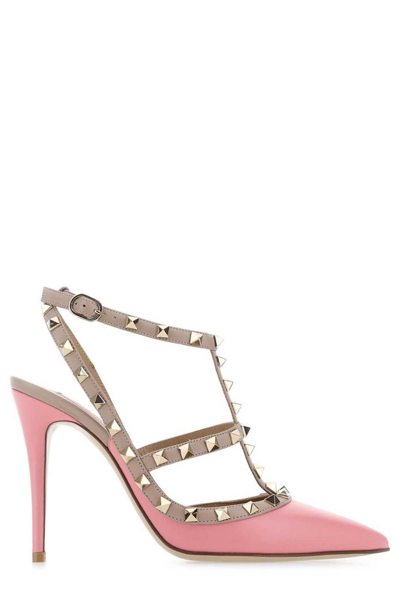 Valentino Garavani Rockstud High-heel Pumps In Pink