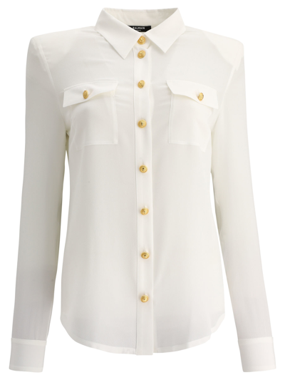 Balmain Shirt  Woman Color White