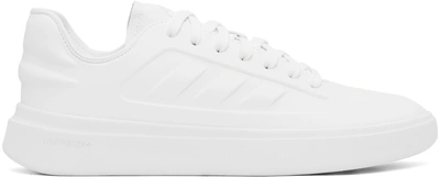 Adidas Originals White Zntasy Sneakers In Ftwr White / Ftwr Wh