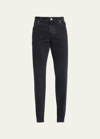 Brunello Cucinelli Stretch Denim Jeans In Dark Grey