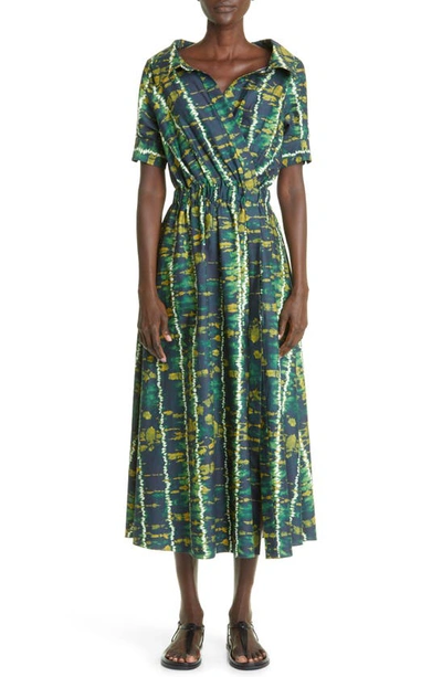 Altuzarra Lydia Printed Maxi Dress In 256327 Gekko