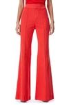 Alice And Olivia Jane Wide-leg Trouser Jeans In Chili Pepper