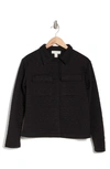 By Design Monte Quilted Jacket In Black