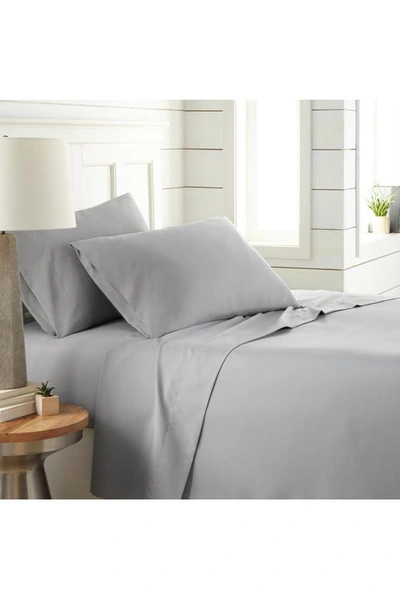 Southshore Fine Linens Classic Soft & Comfortable Brushed Microfiber Sheet Set In Steel Grey