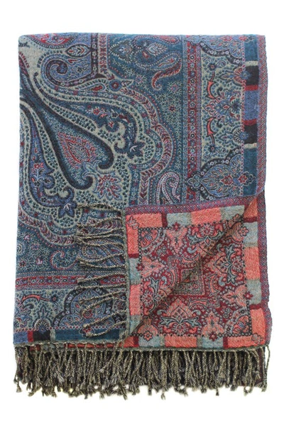 Melange Brittany Wool Throw In Multi