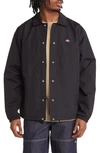 Dickies Oakport Coach Nylon Jacket In Black