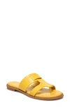 Franco Sarto Gretta Slide Sandals Women's Shoes In Yellow