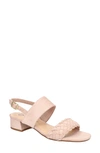 Blush Faux Suede