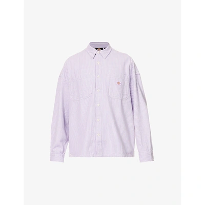 Dickies Hickory Shirt In Purple