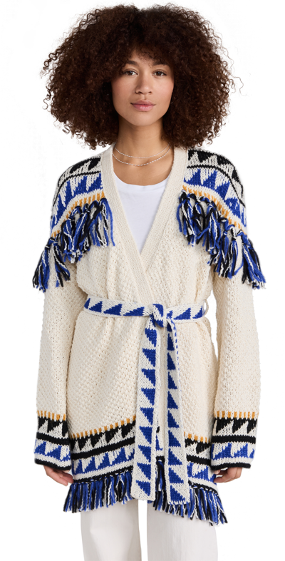 Mother The Fringe Cardigan The Tassel Is Worth The Hassle Sweater In Multi
