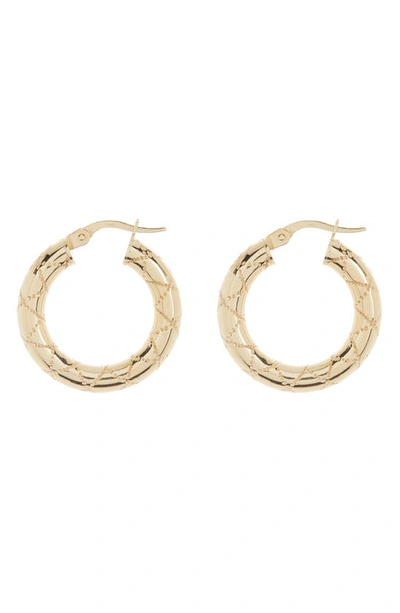Ember Fine Jewelry 14k Yellow Gold Hoop Earrings
