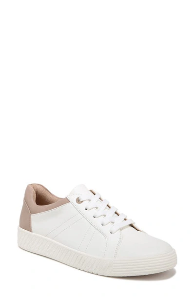 Natural Soul Neela Oxford Sneaker In White Smooth Synthetic