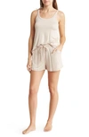 Honeydew Intimates Honeydew Next Level Tank & Drawstring Shorts Pajamas In Calm