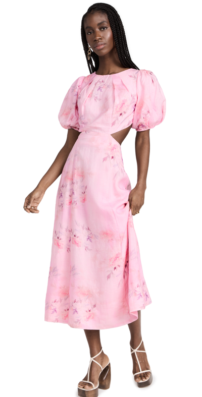strapless open back dress Abigail Maxi Dress main image 1