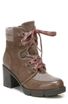 Naturalizer Myla Lace-up Boot In Sweet Wood