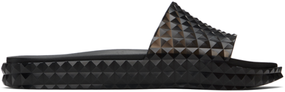 Y/project Black Melissa Edition Court Slides In Schwarz