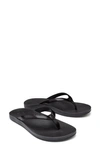 Olukai Puawe Flip Flop In Black