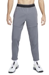 Nike Men's Dri-fit Fleece Fitness Pants In Grey