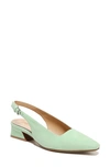 Naturalizer Lesley Slingback Pump In Mint Green Suede