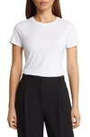 Nordstrom Pima Cotton Blend Crewneck T-shirt In White