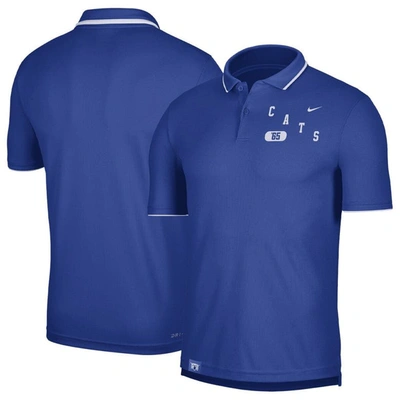 Nike Kentucky  Men's Dri-fit Uv College Polo In Blue