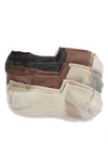 Calvin Klein 3-pack No-show Socks In H60
