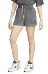 Nike Women's  Sportswear Terry Shorts In Grey