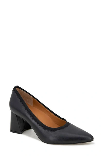 Gentle Souls By Kenneth Cole Dionne Pointed Toe Pump In Black