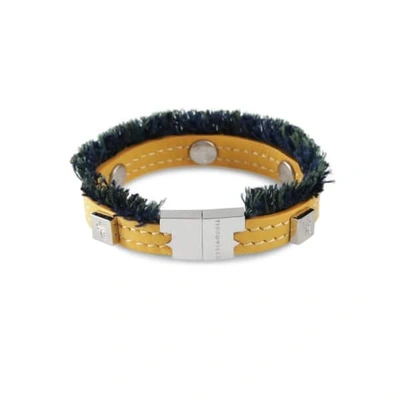 Tissuville Flik Mini Bracelet Custard Silver