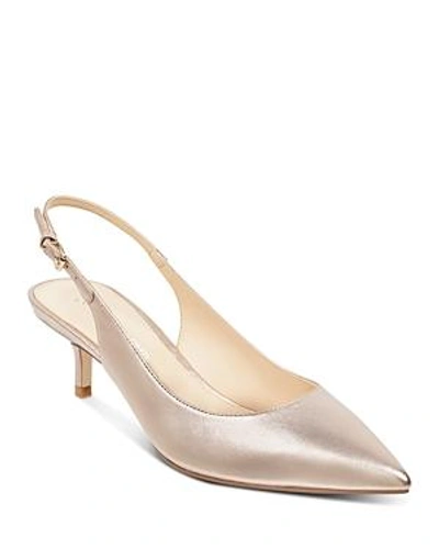 Ivanka Trump Women's Aleth Pointed Toe Slingback Pumps In Light Pink