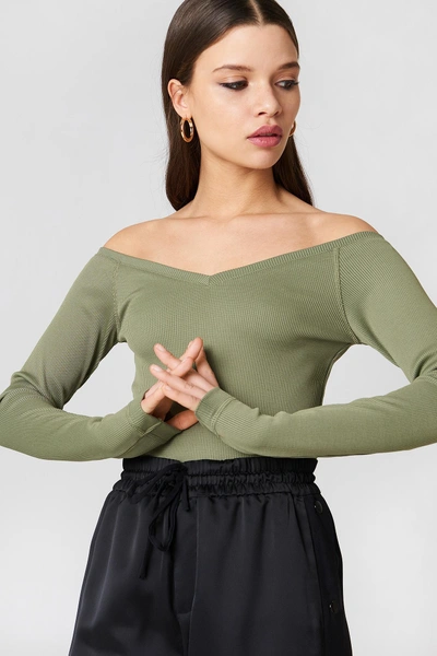 Cheap Monday Vee Top - Green