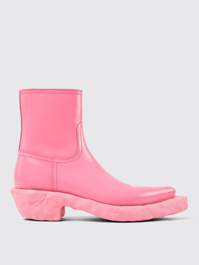 Camperlab Venga Western-style Boots In Pink