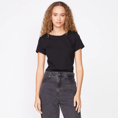 Monrow 90's Tee In Black