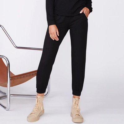 Monrow Supersoft Jogger In Black