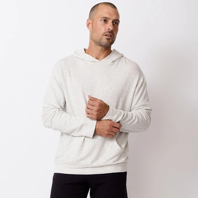 Monrow Supersoft Pullover Hoody In Ash