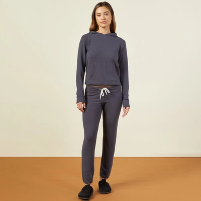 Monrow Supersoft Vintage Sweats In Vintage Black