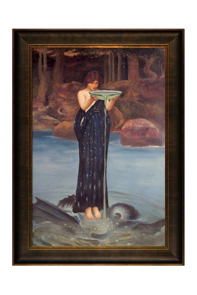 Overstock Art Circe Invidiosa, 1892 By John William Waterhouse Hand Painted Oil Reproduction, 24"x36" In Multi Brown