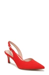 27 Edit Naturalizer Felicia Slingback Pointed Toe Pump In Retro Poppy