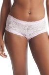 Hanky Panky Daily Lace Boyshorts In Fairy Dust (pink)