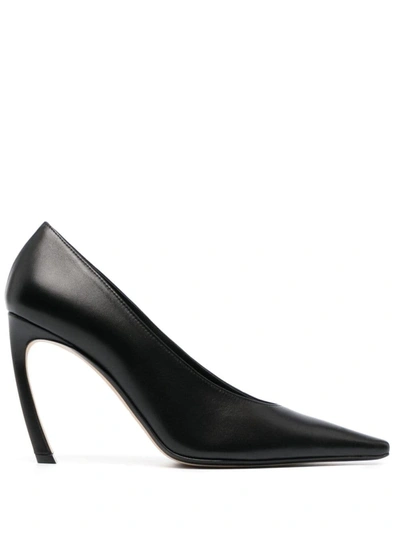 Lanvin Swing 95mm Pumps In Black