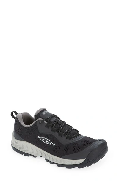 Keen Nxis Speed Hiking Shoe In Black/ Vapor